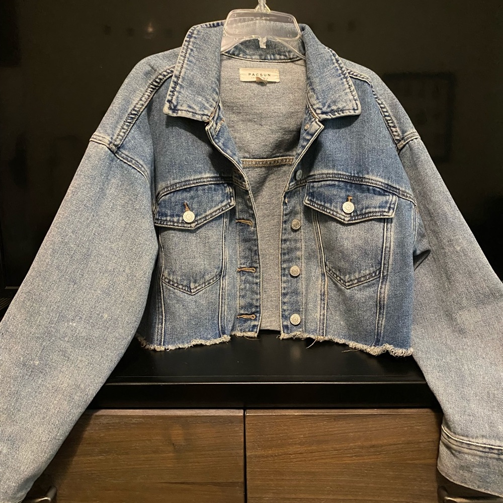 Cropped Pacsun jean jacket
